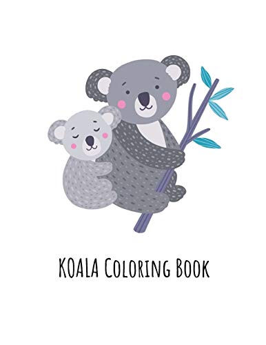 Koala Coloring Book: Koala Toy Gifts for Toddlers, Kids ages 4-8, Girls Ages 8-12 or Adult Relaxation | Cute Stress Relief Animal Birthday Coloring Book Made in USA image 3