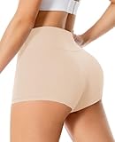 Women's 3'/5' High Waisted Biker Shorts - Spandex Yoga, Workout, Cycling, Volleyball, Dance | Athletic Booty Shorts
