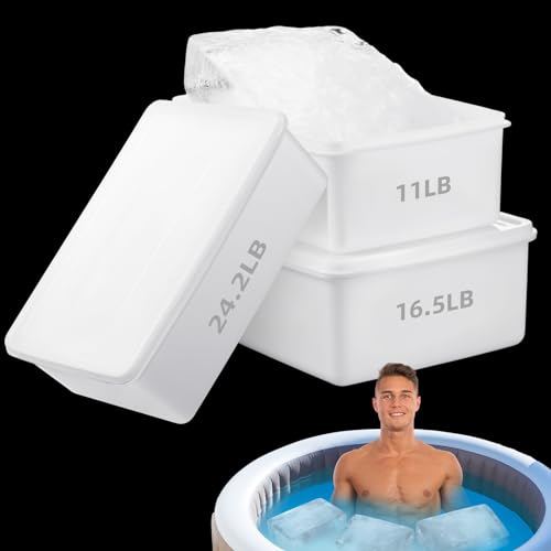 Molde de hielo grande Suclain 3 piezas plástico con tapa miniatura 1