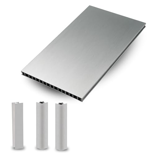 Evotrade - Plinthe de cuisine - Plinthe de profil L 2,5 m en PVC | Hauteur et couleurs au choix +...