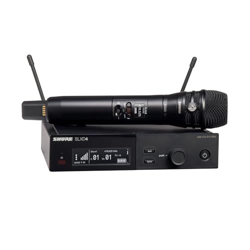 Image of Shure Wireless Microphone System with KSM8 Handheld Vocal Mic, SLXD24 /K8B-J52