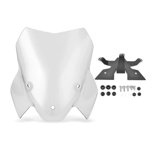 Pare-Brise pour S1000R et M1000R 2021-2024 - Écran déflecteur d'air noir pour moto