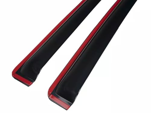 Auto Ventshade [AVS] In-Channel Rain Guards For 2009 - 2024 Dodge Ram 1500 (19-24 Classic Body Only); 2010-2025 Ram 2500 & 3500 MEGA/CREW CAB ONLY | Window Vent Visors, 4 pcs. - Smoke | 194109 by Auto Ventshade - Image 4