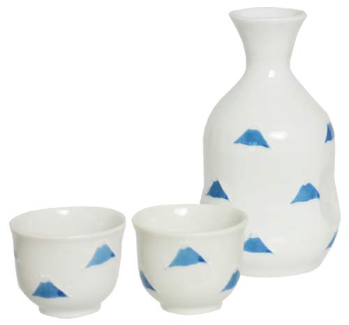 Amazon.co.jp: 逸品社(Ippinsha) 徳利 富士山 徳利・盃セット 85317-1