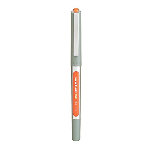 uni-ball Eye UB157 0.7mm Roller Ball Pen | Orange Ink, Pack of 3