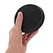 Yardwe Bowling Ball Polishing Sponge Pads 2-Pack Round Cleaning Applicators for Scratch Repair and Surface Shine Bowling Accessories