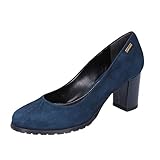  MARIO CERRUTI Pumps Damen Wildleder blau 36 EU