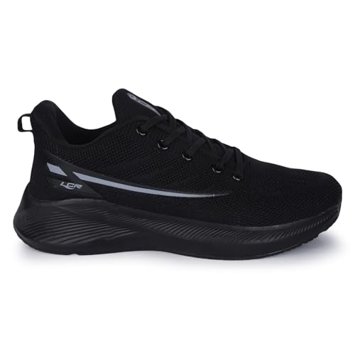 Image of Lancer Mens BOSS-2BLK-DGR Black Running Shoe, 9