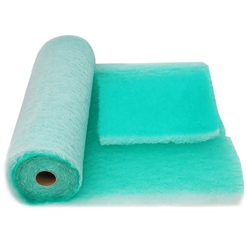 Filtro de fibra de vidrio de 14 m para cabinas de pintura en aerosol de flujo descendente 2