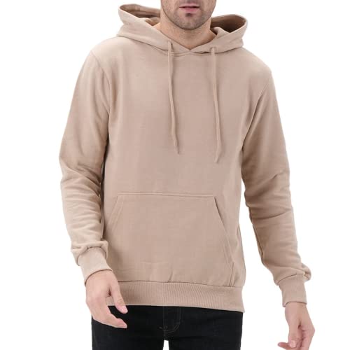 Smith & Solo Herren Kapuzenpullover – Sweatshirt Pullover Rundhals –...