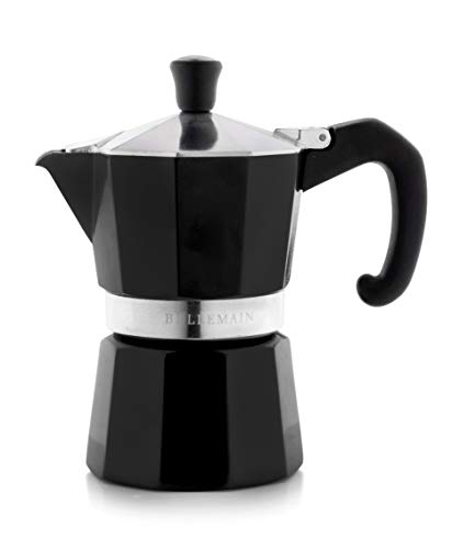 Cafetière à expresso anti-goutte 3 Cup Bellemain pour éviter les fuites de café