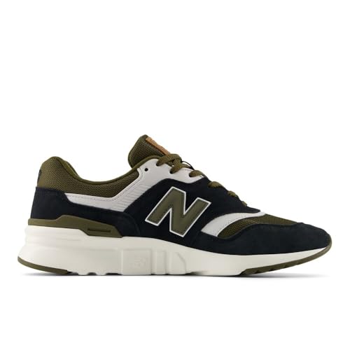 New Balance New Balance Men's 997H V1 Sneaker, Black/Woodland/Grey Matter, 12 M
