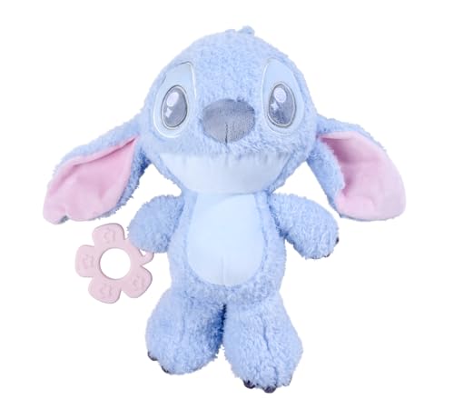 Simba Toys Plush Disney - Peluche Stitch anneau de dentition 25cm