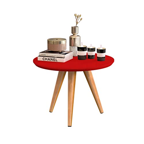 Mesa de Centro para Sala Retrô Classic com Pés Palito - Vermelho