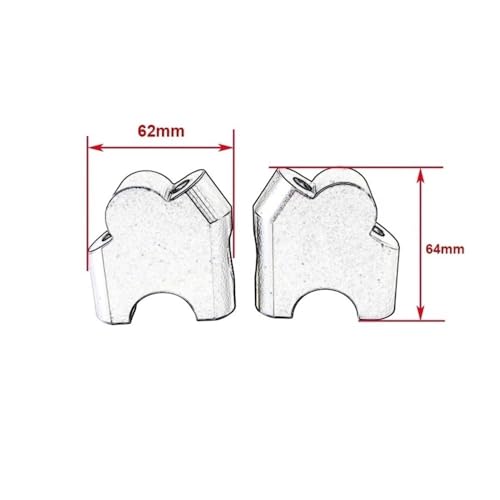Elevadores de manillar aluminio solucionan la postura incómoda en F800R 6
