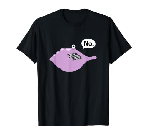 Talking Magic Conch Shell T-Shirt, Men, Black, 6X-Large