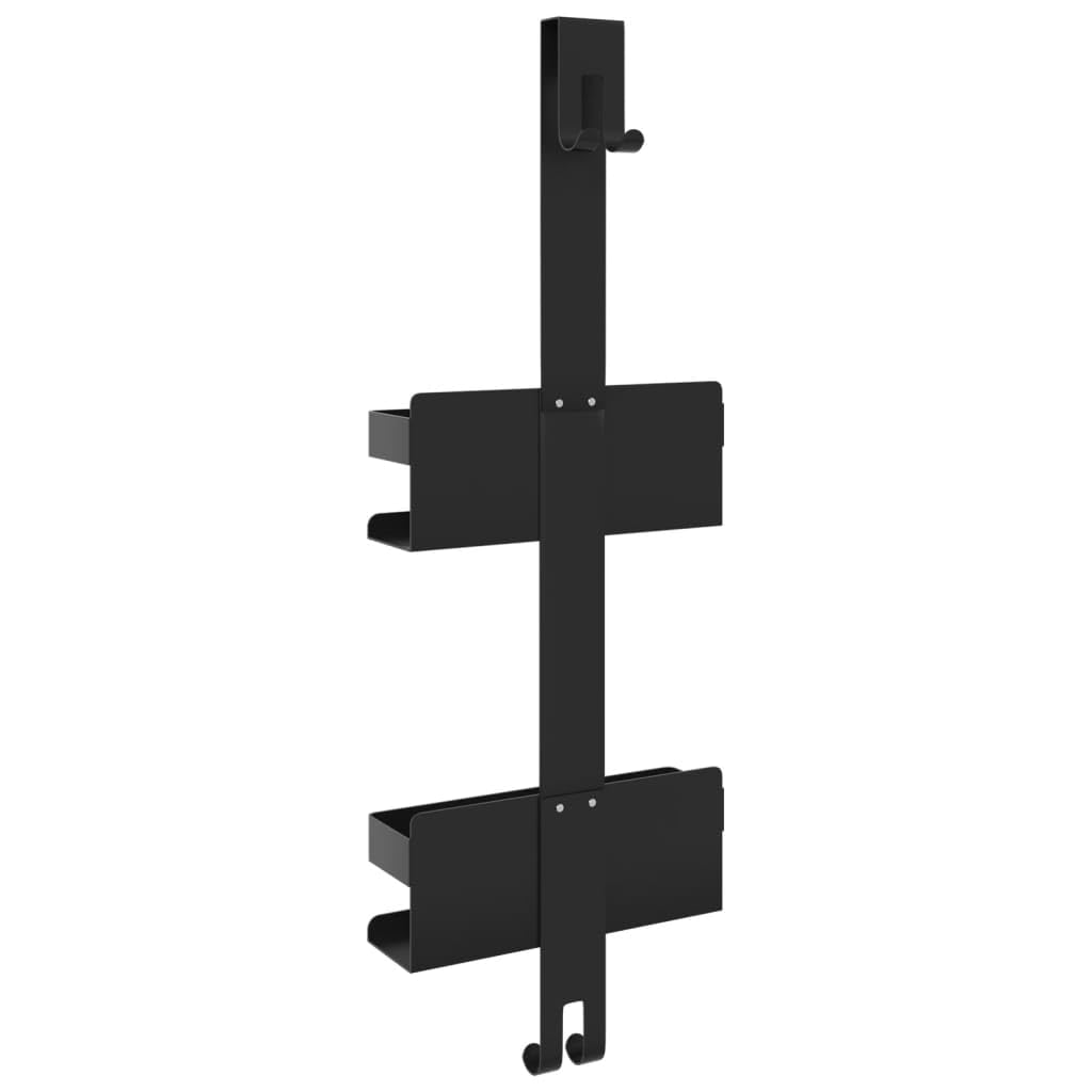 Duschcaddy - Organizador de ducha colgante (acero inoxidable 304, 70 cm de alto, 70 cm de alto, para puertas de ducha de hasta 25 mm, sistema de ahorro de espacio para almacenamiento de