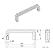 Zinc Alloy Industrial Machinery Automation Equipment Cabinet Door Handle with 100mm Hole Spacing 1Pcs(Bright)
