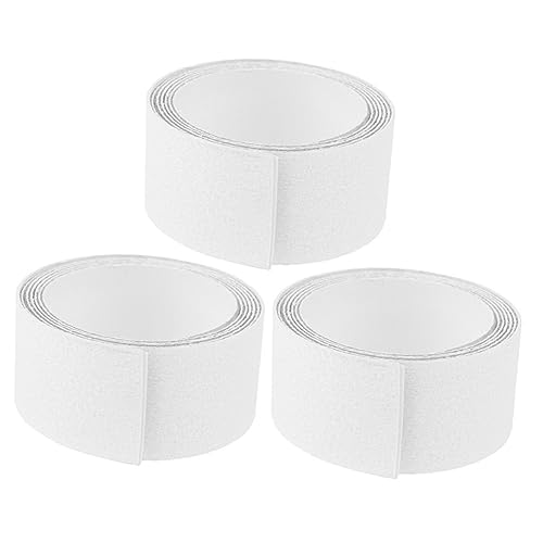 Alipis 3Rolls Transparent Peva Slip Bathtub Stickers for Bathroom Safety Self Adhesive Decals for Slippery Surfaces and Easy to Use for Tubs