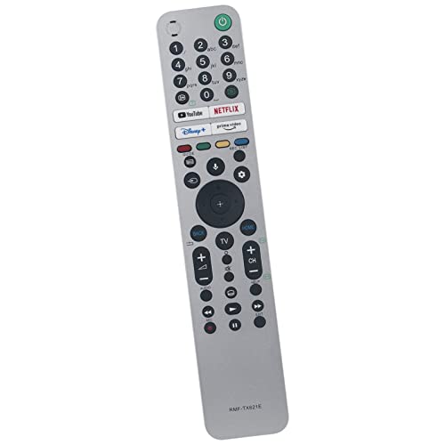 ALLIMITY Voice Fernbedienung Ersetzen für Sony 4K 8K Bravia TV RMF-TX621E RMFTX621E