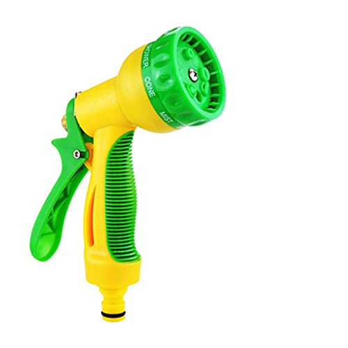 Pistola de agua portátil de alta presión Riego de jardín Rociador de lavado de autos Rociador de lavado de autos de metal para el hogar Rociador de riego de jardín Pistola de agua de alta presión (Co