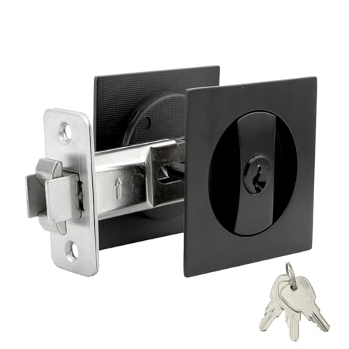 Serrure de porte de poche pour optimiser l'espace de la salle de bain