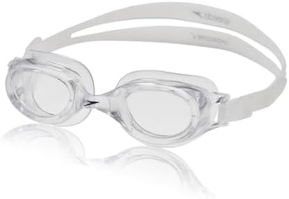Speedo Unisex-Adult Swim Goggles Hydrospex Classic, Clear - 1