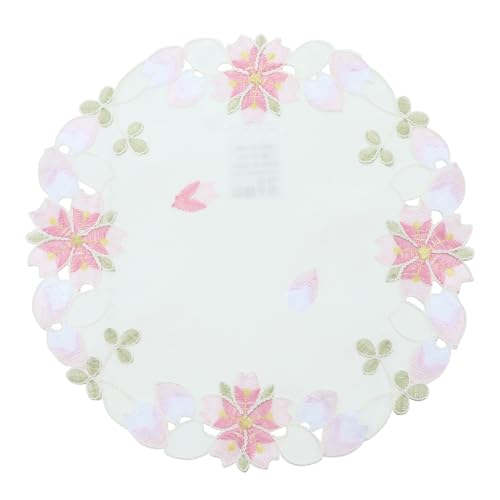 EXAOMBLE �����j�҂݃��[�X�R�[�X�^�[ �ԕ��h�J�}�b�g 20cm �ی^ �e�[�u���}�b�g ���H�p ���������� �ʐ^������p 1��