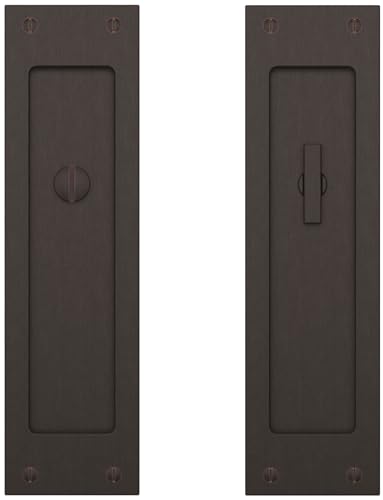 Baldwin PD005190PRIV - Privacy Pocket Door Lock miniatura 4