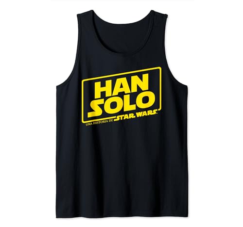 Débardeur Star Wars Han Solo avec logo espagnol pour fan de la saga