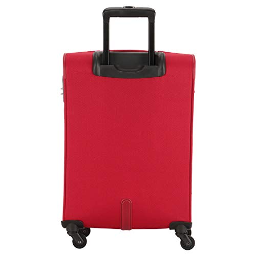 Image of American Tourister Kamiliant Zaka Polyester 56 cms Maroon Softsided Cabin Luggage (KAM ZAKA SP 56 cm - Maroon)