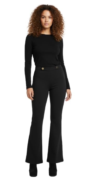 vevora Stylish Black Jeggings for Women & Girls | Stretchable Lycra Slim Fit Pants for Work, Travel & Everyday Style-picture-17