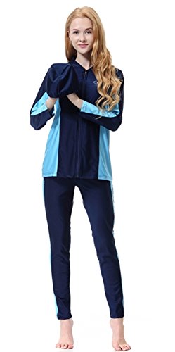 Burkini Confortable sans Translucidité | Maillot de Bain Islamique Surf