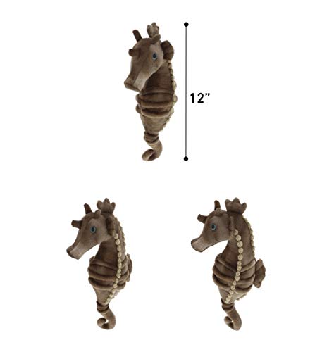 Dollibu Wild Stuffed Animals Soft Plush Collection, Best Storytime Buddy Animal Gifts For Children, Adorable Nursery Zoo Sea Horse Toy For Girls & Boys - 12 Inch #TOP2