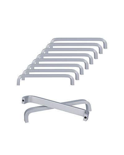 {Tiradores para Muebles de Cocina Plateados Tiradores para Muebles SPDYCESS 10 Piezas Tirador de Aleación de Aluminio Tiradores para Muebles Cajones Armario Alacenas Cocina Palancas de Puerta...