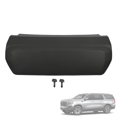 Promrmr Rear Bumper Trailer Hitch Cover 85139540 Fit for Chevrolet Suburban Tahoe GMC Yukon 2021 2022 2023 2024 Replace 84340919 GM1129130 Tow Hitch Cover w/Mounting Clips