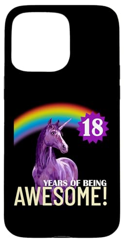 18 Years Of Being Awesome ���j�R�[���p�[�e�B�[ 18 �� ���̎q �X�}�z�P�[�X iPhone 15 Pro Max �p