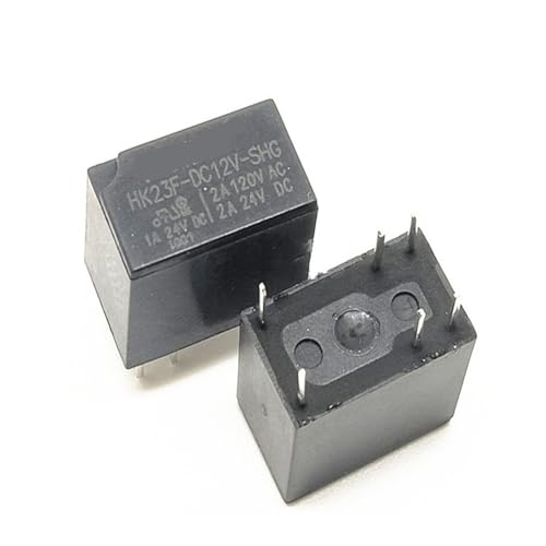 Relais HK23F DC12V SHG mini relais de commutation 2A 6 broches basse consommation