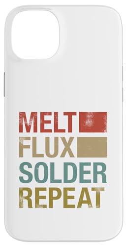 Melt Flux Solder �v�����g��� �G���N�g���j�N�X �͂񂾕t�� �n�� �X�}�z�P�[�X iPhone 14 Plus �p