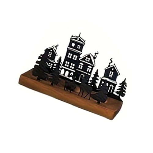 Elegant Tealight Holder In Wood And Metal Christmas Centerpieces Advents Arrangement Wood Holders