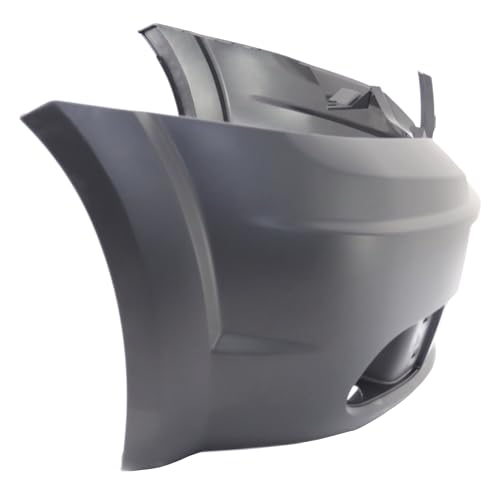 Image of FitParts Compatible with Dodge Journey 2009-2010 Front Bumper Cover | Primed, With Fog Light Holes, Without Parking Sensor Holes, With Tow Hook Hole, Ready to Paint, OEM 68034169AD, CH1000943