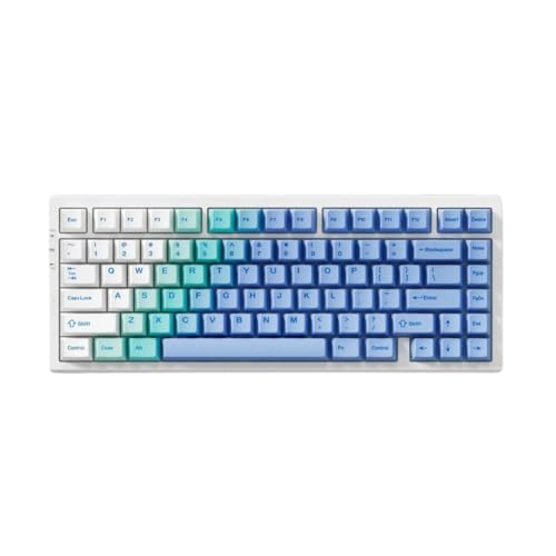 ���C�����X���J�j�J���L�[�{�[�h 75% ���C�A�E�g �K�X�P�b�g�}�E���g 5 �w�_���s���O RGB �o�b�N���C�g �g���C���[�h �z�b�g�X���b�v�\ MCHOSE G75 Pro �݊�(G75 Pro-12A)