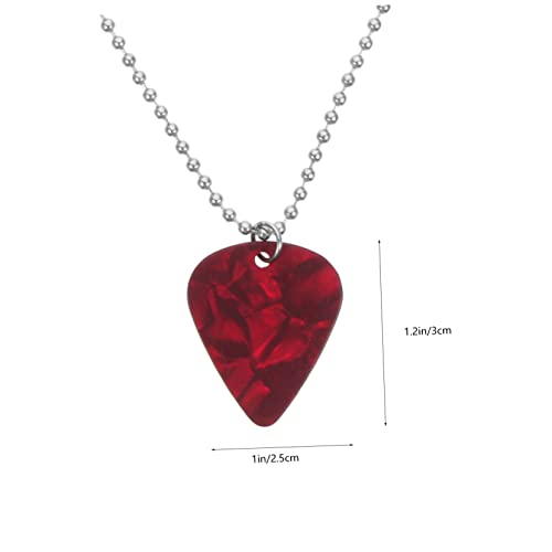 Vaguelly 4Pcs Pick Collier Métal Médiators Guitare Basse Médiators en Acier Inoxydable Collier Médiator Pendentif Collier Colliers pour Femmes À La Mode Collier Ras du Cou pour Les Femmes - Les Beatles, Paul McCartney, John Lennon, RIngo Starr, George Harrison Vaguelly 4Pcs Pick Collier Métal Médiators Guitare Basse Médiators en Acier Inoxydable Collier Médiator Pendentif Collier Colliers pour Femmes À La Mode Collier Ras du Cou pour Les Femmes – Image 3