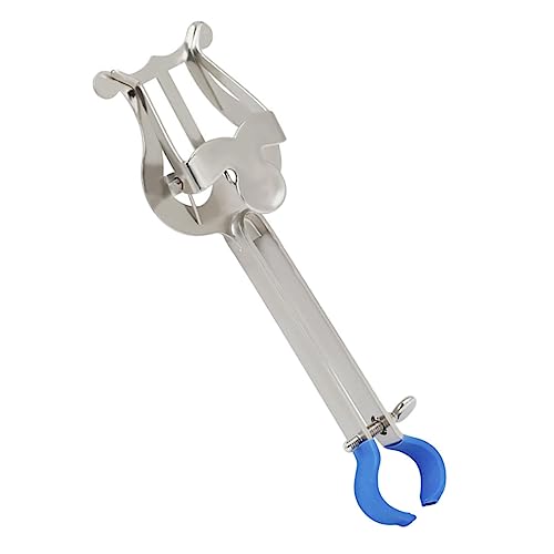 FAVOMOTO 3 Pcs Stable Trumpet Score Clip Silver Lyre Folder for Professional Trumpet Music Score Clamp
