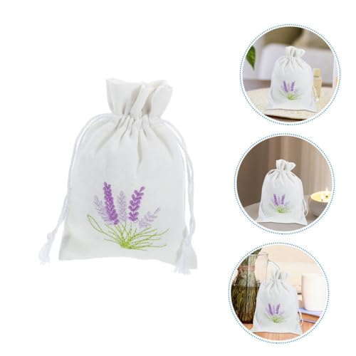 Bolsas de tela con cordón para sachet lavanda 5 pzas miniatura 6