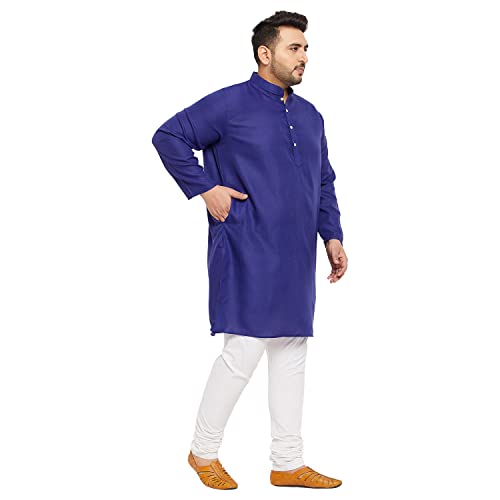 Image of Bigbanana Plus Size Men Regular Fit Kurta