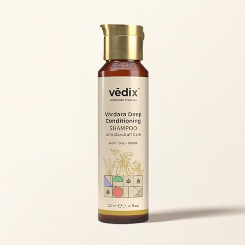 Vedix Vardara Deep Conditioning Anti Dandruff Shampoo For Women & Men | Shampoo For Dandruff & Dry Hair | 100 ml