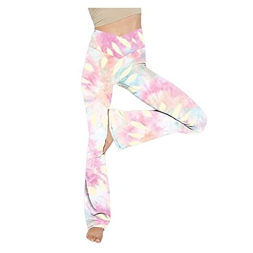 SHOBDW Liquidación Venta 2023 Leggins Mujer Talla Grande Mallas Deporte Leggins Deportivos Yoga Leggings Alta Cintura Elásticos Sin Costuras Mallas para Pilates Gimnasio Leggings (Rosa,S)