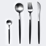 Écologique et facile à nettoyer: Il s'agit d'une vaisselle réutilisable et respectueuse de l'environnement, vous pouvez dire non aux couverts en plastique à usage unique et faciles à nettoyer.