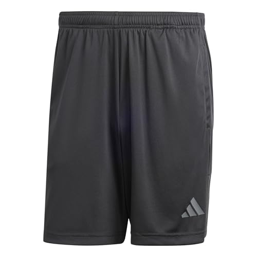 Adidas Men's Sereno Cut 3-Stripes Shorts, Black/Grey, Small